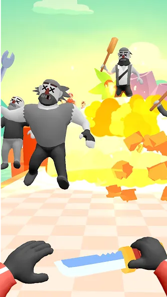 Взлом Hit Master 3D — Knife Assassin (Хит Мастер 3Д)  [МОД Все открыто] — стабильная версия apk на Андроид screen 5