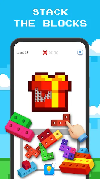 Взлом Blockin' Color — Block Puzzle  [МОД Unlocked] — последняя версия apk на Андроид screen 1