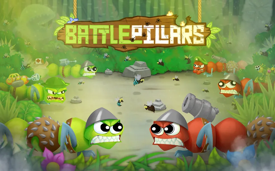 Скачать взломанную Battlepillars Multiplayer PVP  [МОД Много монет] — последняя версия apk на Андроид screen 1