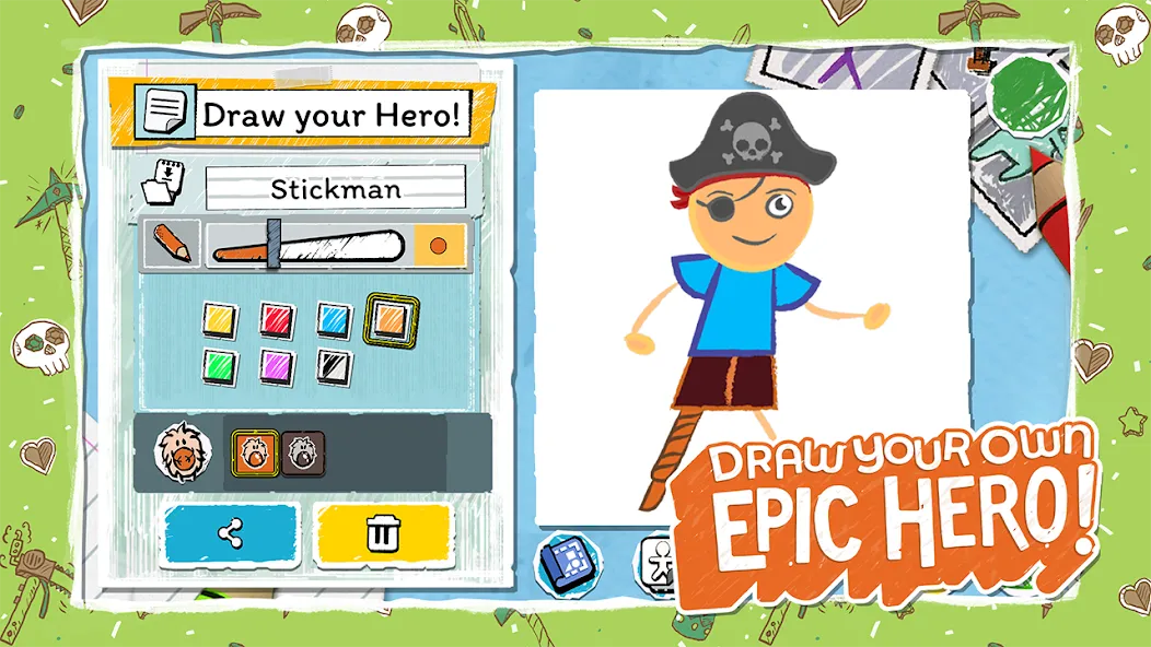 Скачать взлом Draw a Stickman: EPIC 3 (Нарисуй палочного человечка)  [МОД Unlimited Money] — стабильная версия apk на Андроид screen 1