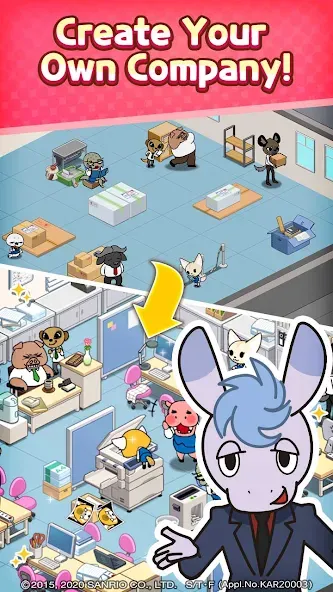 Взломанная Aggretsuko : Match 3 Puzzle (Аггретсуко)  [МОД Много денег] — стабильная версия apk на Андроид screen 3