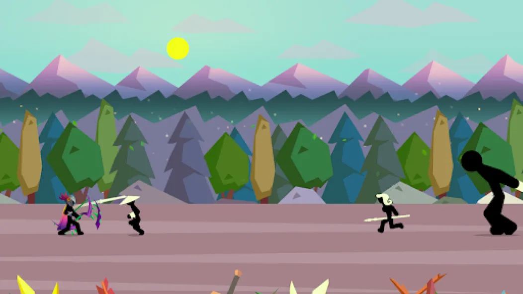 Скачать взломанную Stick Fight: Shadow Archer (Стк Файт)  [МОД Unlimited Money] — последняя версия apk на Андроид screen 4