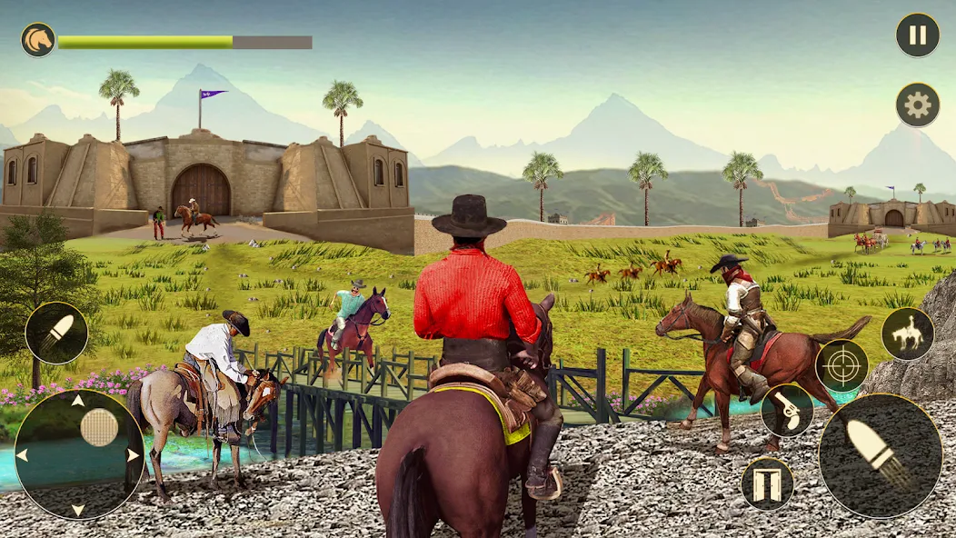 Взломанная Horse Riding Rivals Horse Race (ХорсРайдинг Ривалс Лошадиные скачки)  [МОД Menu] — стабильная версия apk на Андроид screen 2