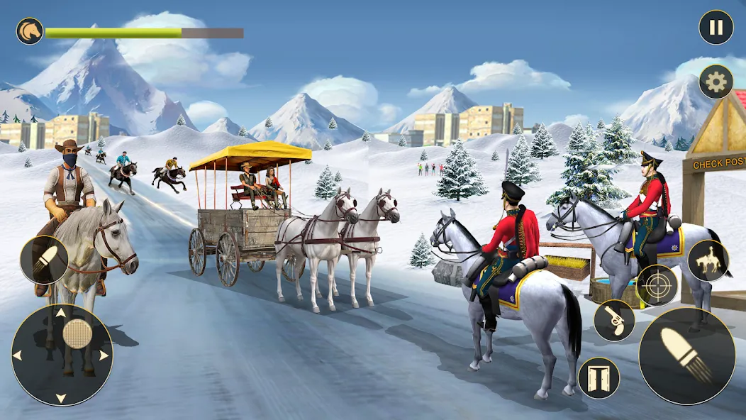 Взломанная Horse Riding Rivals Horse Race (ХорсРайдинг Ривалс Лошадиные скачки)  [МОД Menu] — стабильная версия apk на Андроид screen 4