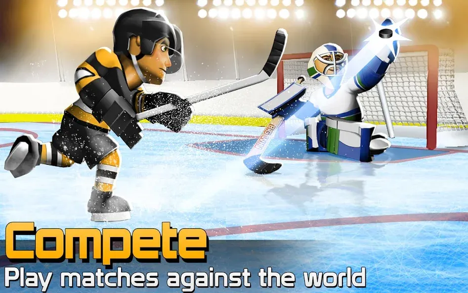 Скачать взломанную BIG WIN Hockey (БИГ ВИН Хоккей)  [МОД Меню] — последняя версия apk на Андроид screen 4