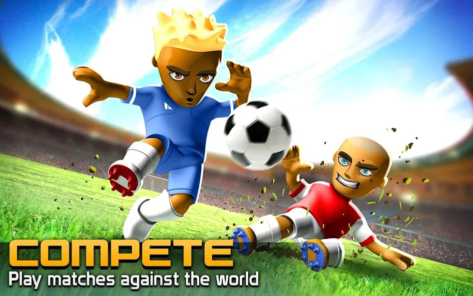 Скачать взлом BIG WIN Soccer: World Football (БИГ ВИН Соккер)  [МОД Unlocked] — стабильная версия apk на Андроид screen 1