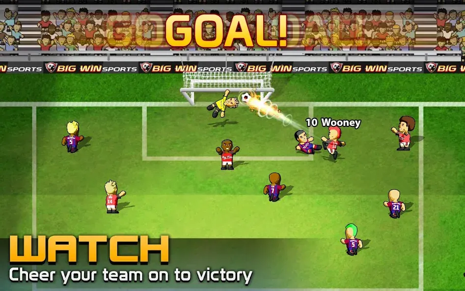 Скачать взлом BIG WIN Soccer: World Football (БИГ ВИН Соккер)  [МОД Unlocked] — стабильная версия apk на Андроид screen 3