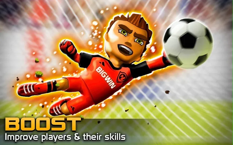 Скачать взлом BIG WIN Soccer: World Football (БИГ ВИН Соккер)  [МОД Unlocked] — стабильная версия apk на Андроид screen 5