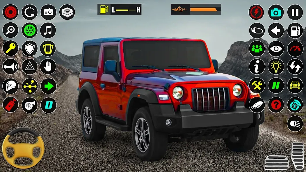 Скачать взломанную Offroad SUV: 4×4 Driving Game. (Оффроуд внедорожник)  [МОД Unlocked] — стабильная версия apk на Андроид screen 2