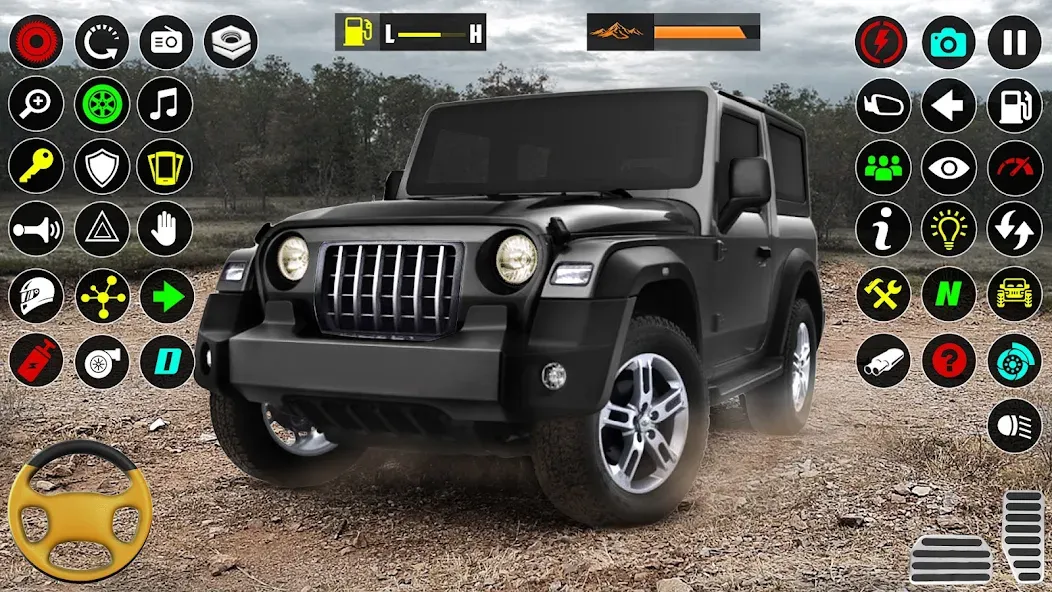 Скачать взломанную Offroad SUV: 4×4 Driving Game. (Оффроуд внедорожник)  [МОД Unlocked] — стабильная версия apk на Андроид screen 3