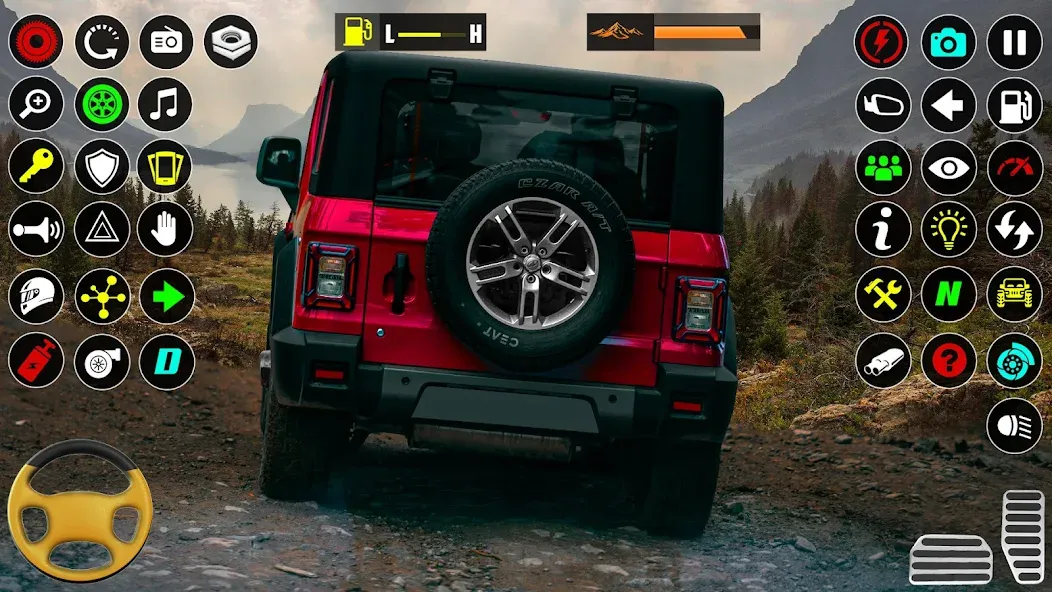 Скачать взломанную Offroad SUV: 4×4 Driving Game. (Оффроуд внедорожник)  [МОД Unlocked] — стабильная версия apk на Андроид screen 4