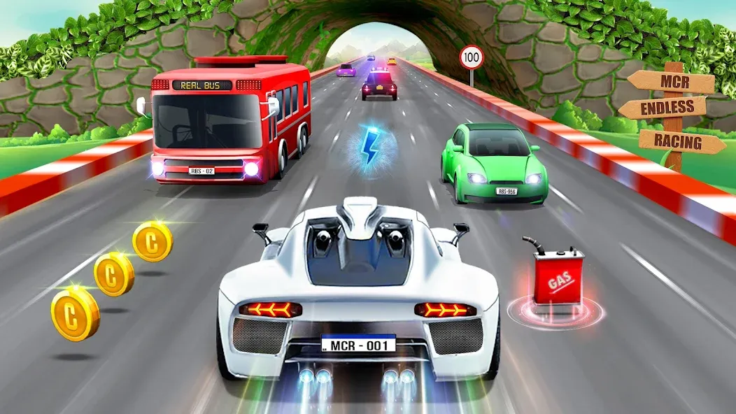 Скачать взломанную Mini Car Racing Game Legends  [МОД Бесконечные деньги] — стабильная версия apk на Андроид screen 1