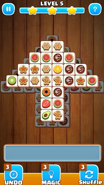 Взлом Tile Match Sweet -Triple Match  [МОД Mega Pack] — полная версия apk на Андроид screen 2