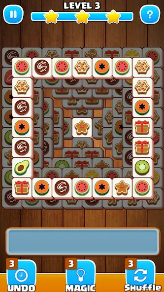 Взлом Tile Match Sweet -Triple Match  [МОД Mega Pack] — полная версия apk на Андроид screen 3