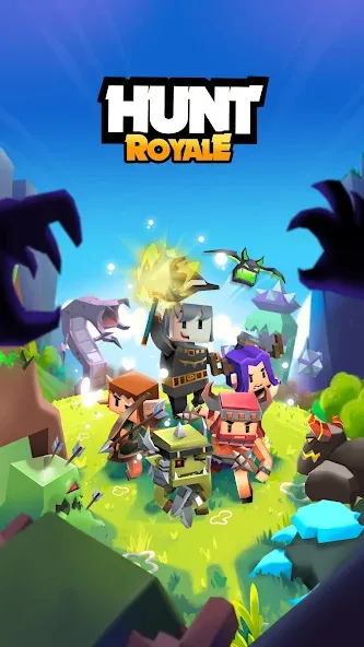 Скачать взломанную Hunt Royale: Action RPG Battle (Хант Роял)  [МОД Бесконечные деньги] — полная версия apk на Андроид screen 1