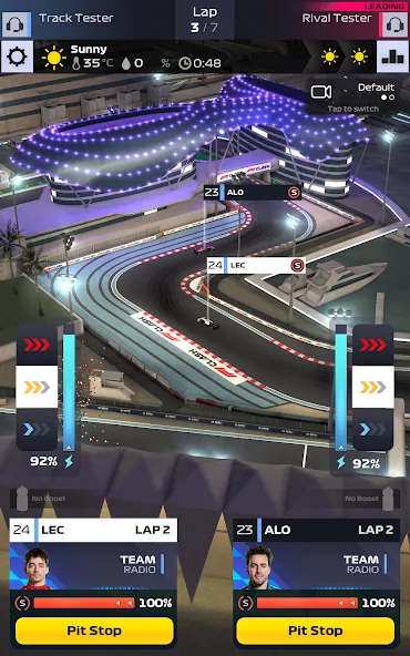 Скачать взлом F1 Clash — Car Racing Manager (Ф1 Клаш)  [МОД Menu] — полная версия apk на Андроид screen 2