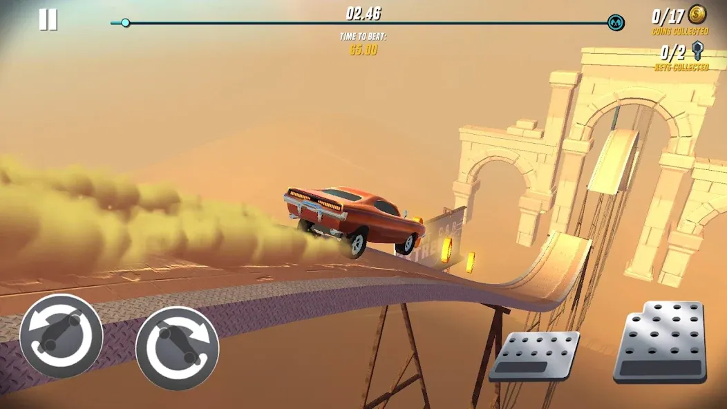 Скачать взломанную Stunt Car Extreme (Стант Кар Экстрим)  [МОД Mega Pack] — последняя версия apk на Андроид screen 3