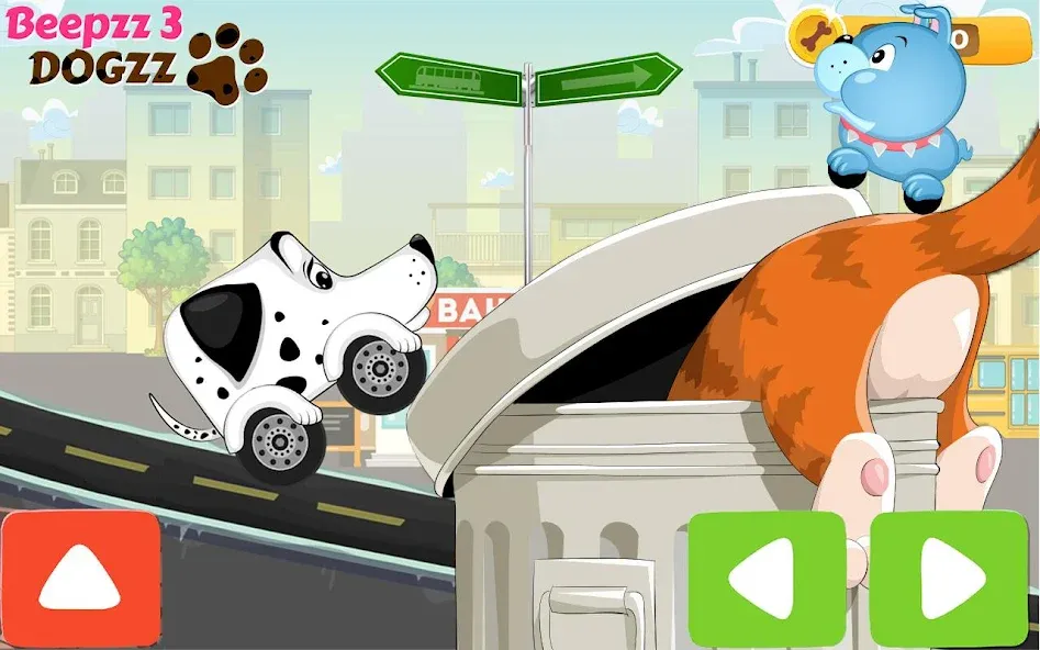 Взлом Racing games for kids — Dogs  [МОД Много денег] — последняя версия apk на Андроид screen 3