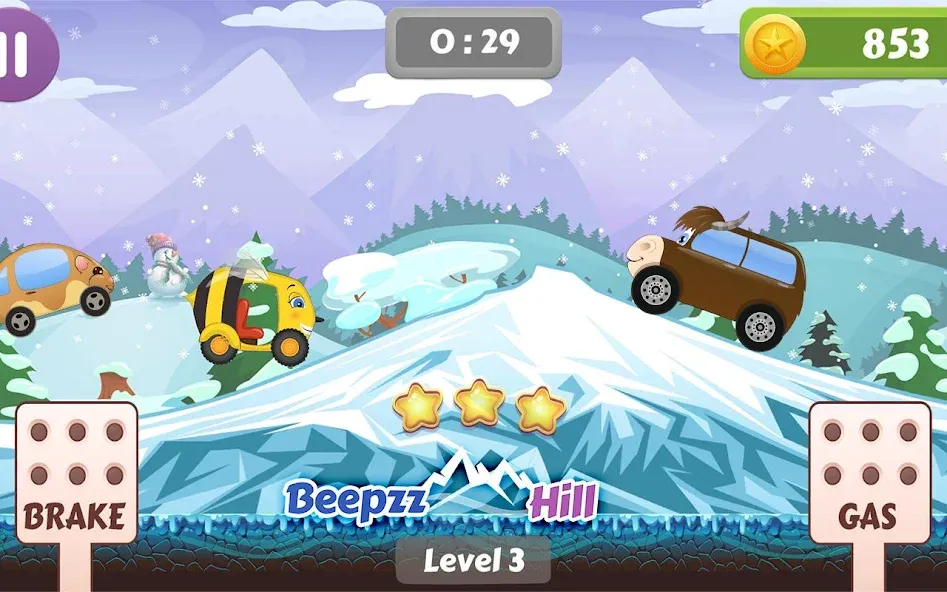 Взлом Car Racing game for toddlers  [МОД Menu] — полная версия apk на Андроид screen 5