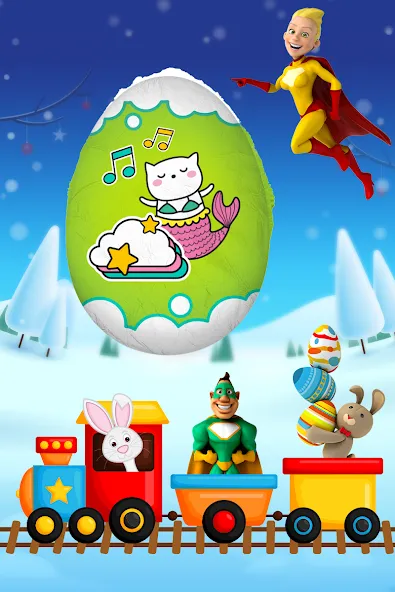 Взлом Surprise Eggs — Toddler games  [МОД Много денег] — полная версия apk на Андроид screen 4