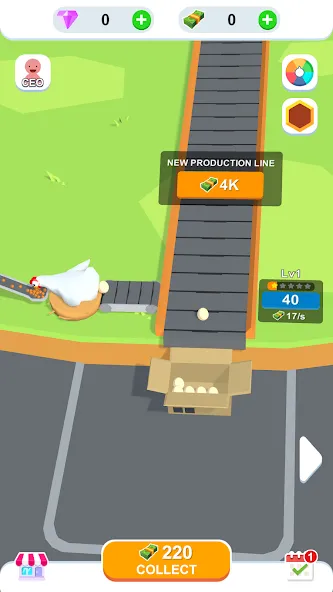 Взлом Idle Egg Factory  [МОД Menu] — полная версия apk на Андроид screen 4