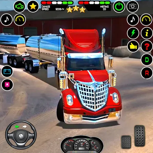 Взломанная US Truck Driving Cargo Game 3D (Американский грузовик водителя)  [МОД Бесконечные монеты] — стабильная версия apk на Андроид screen 1