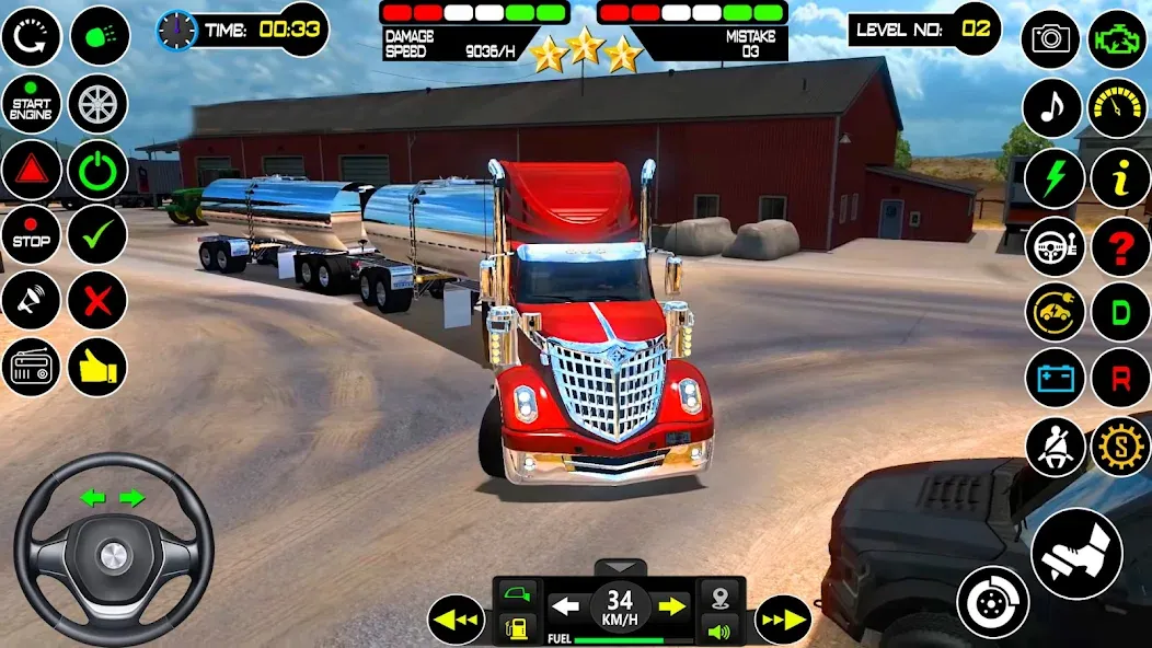 Взломанная US Truck Driving Cargo Game 3D (Американский грузовик водителя)  [МОД Бесконечные монеты] — стабильная версия apk на Андроид screen 2