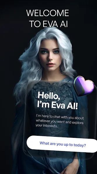 Взлом EVA Character AI & AI Friend (ИВА АИ)  [МОД Много монет] — полная версия apk на Андроид screen 1