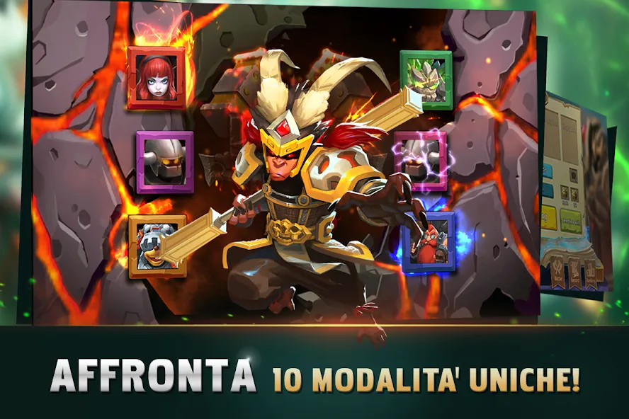 Скачать взломанную Clash of Lords 2: Italiano (Клэш оф Лордс 2)  [МОД Меню] — полная версия apk на Андроид screen 5