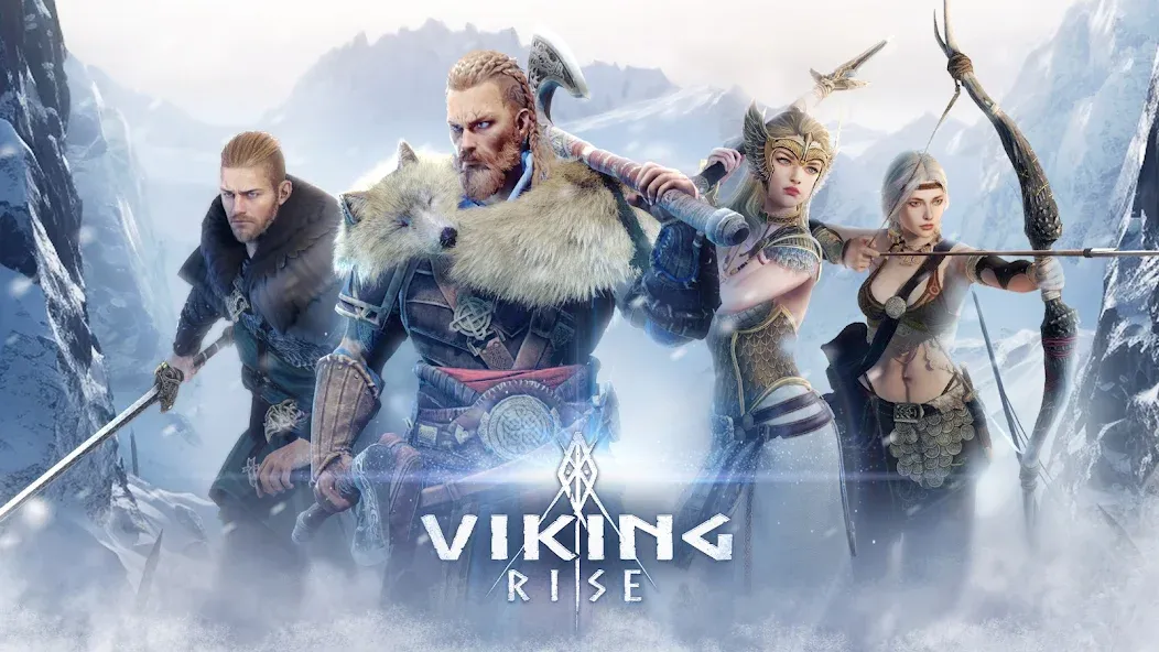 Скачать взломанную Viking Rise: Valhalla (Викинг Райз)  [МОД Все открыто] — последняя версия apk на Андроид screen 2