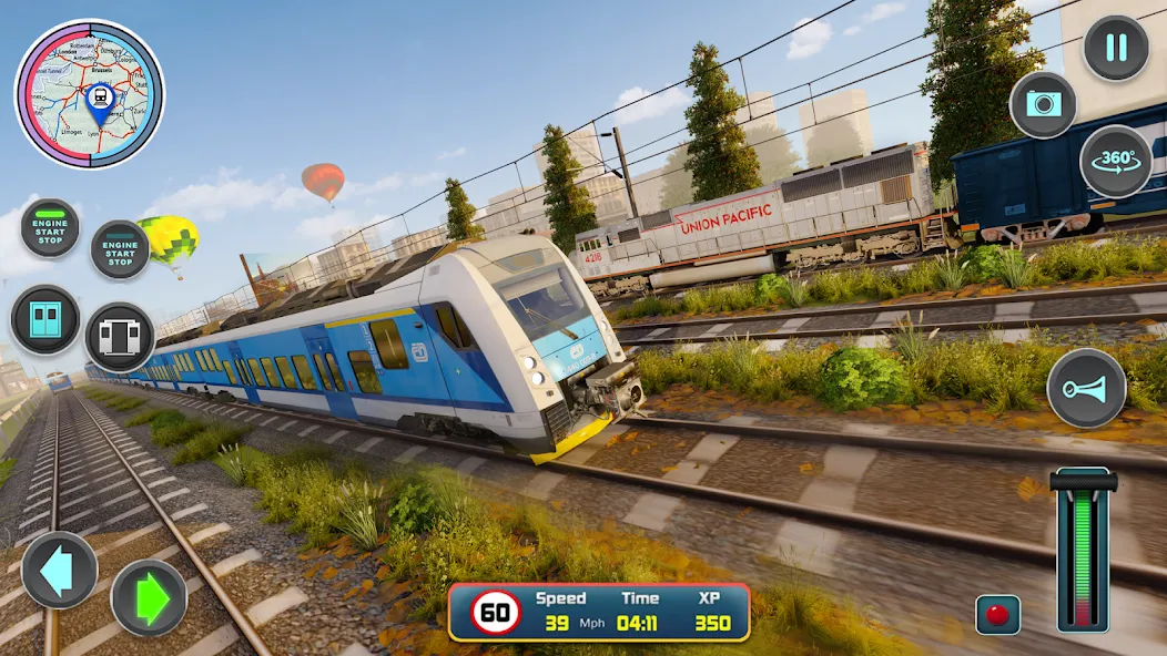 Взлом City Train Driver- Train Games  [МОД Много монет] — последняя версия apk на Андроид screen 3