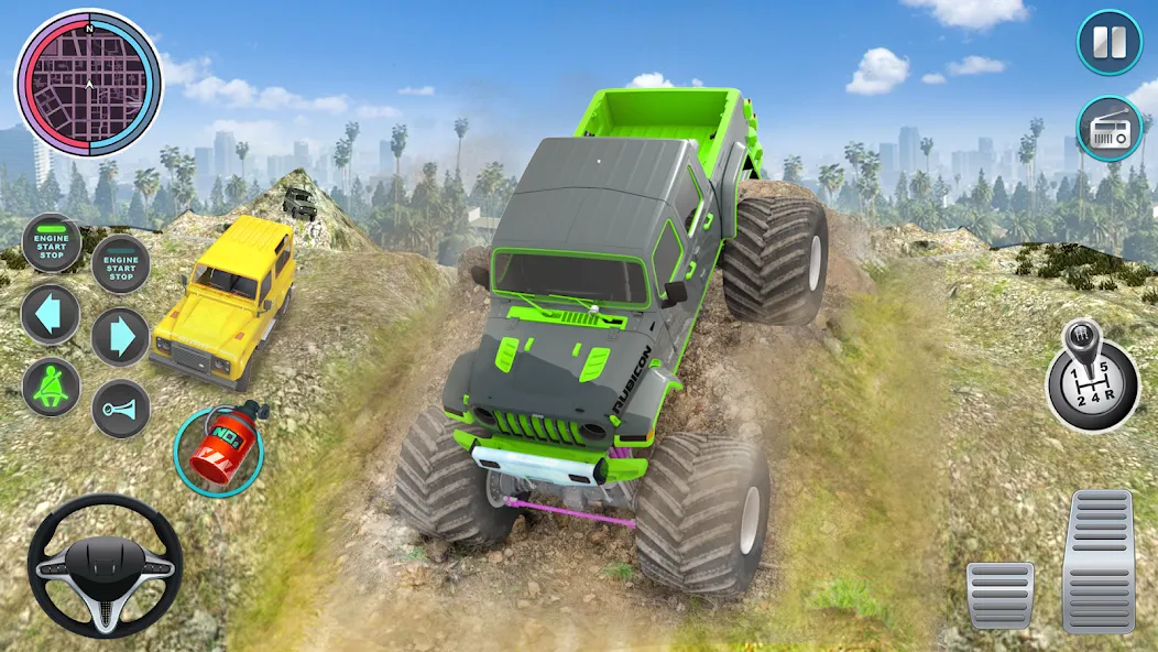 Скачать взлом Monster Truck Off Road Racing  [МОД Меню] — последняя версия apk на Андроид screen 2