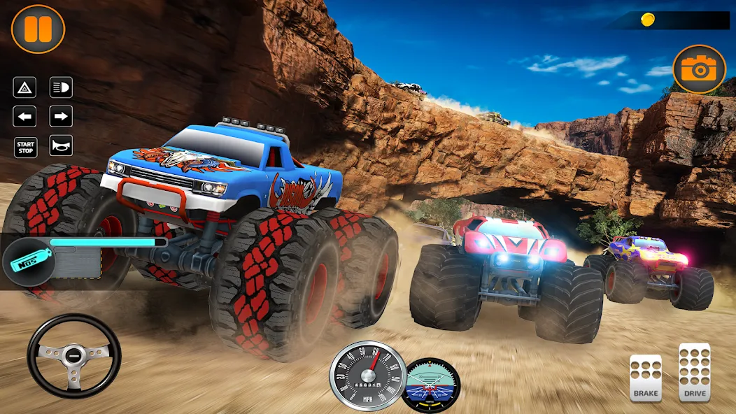 Скачать взлом Monster Truck Off Road Racing  [МОД Меню] — последняя версия apk на Андроид screen 4