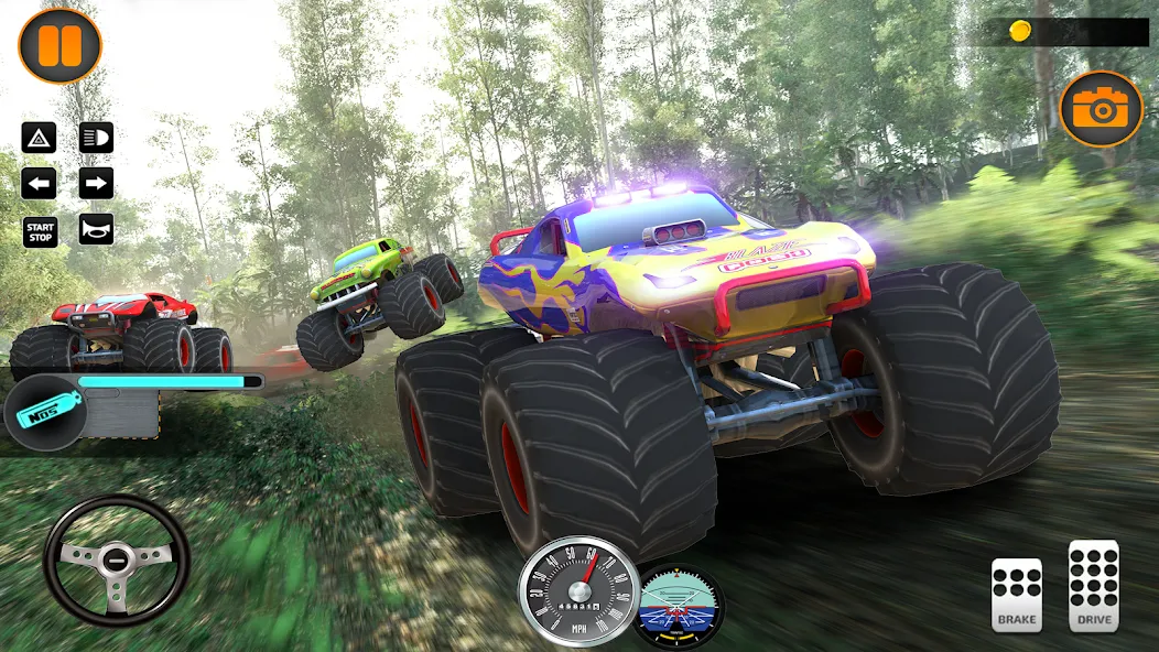 Скачать взлом Monster Truck Off Road Racing  [МОД Меню] — последняя версия apk на Андроид screen 5