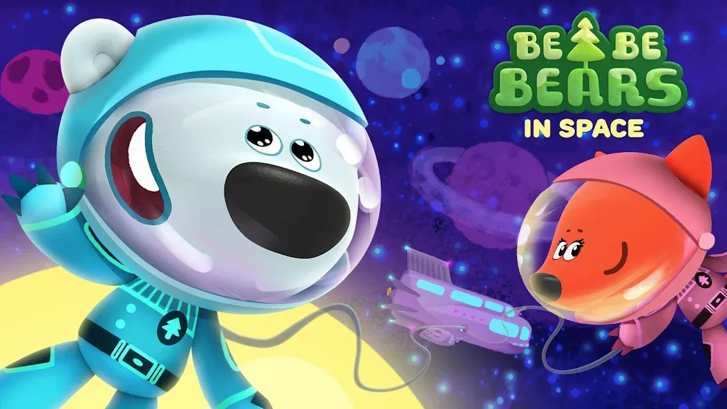 Скачать взлом Be-be-bears in space  [МОД Menu] — стабильная версия apk на Андроид screen 1