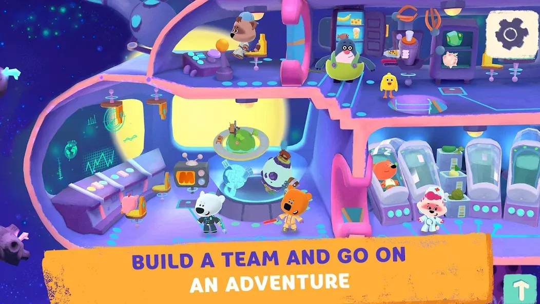 Скачать взлом Be-be-bears in space  [МОД Menu] — стабильная версия apk на Андроид screen 2