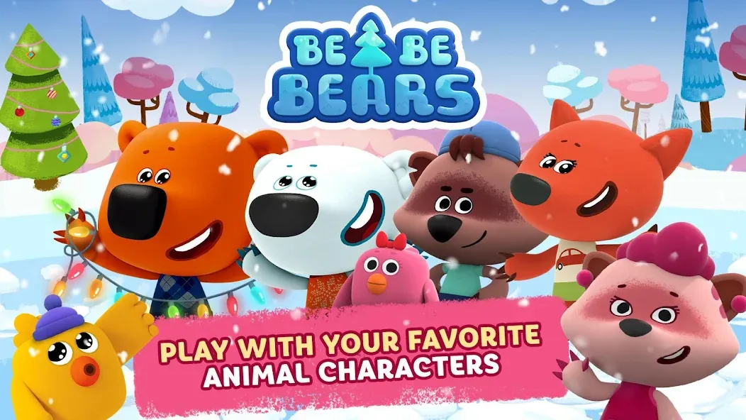 Скачать взлом Be-be-bears — Creative world  [МОД Unlocked] — полная версия apk на Андроид screen 2