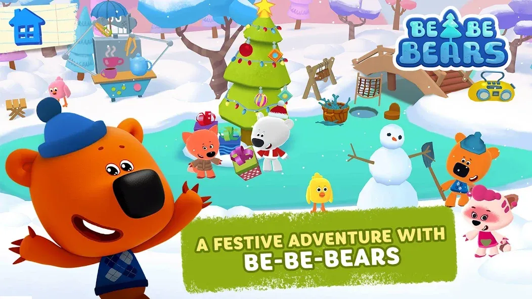 Скачать взлом Be-be-bears — Creative world  [МОД Unlocked] — полная версия apk на Андроид screen 3