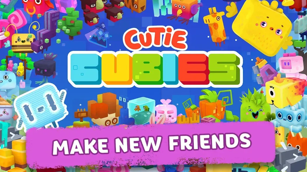 Скачать взлом Cutie Cubies  [МОД Mega Pack] — стабильная версия apk на Андроид screen 2