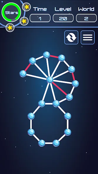 Скачать взлом Connect The Dots (Коннект зе Дотс)  [МОД Бесконечные деньги] — последняя версия apk на Андроид screen 4