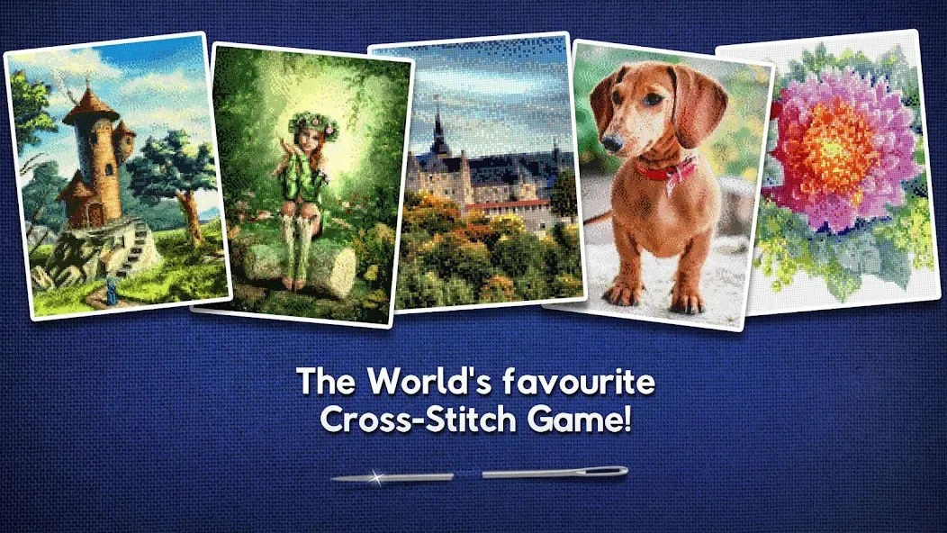 Взлом Cross-Stitch World (Кросс)  [МОД Menu] — стабильная версия apk на Андроид screen 1