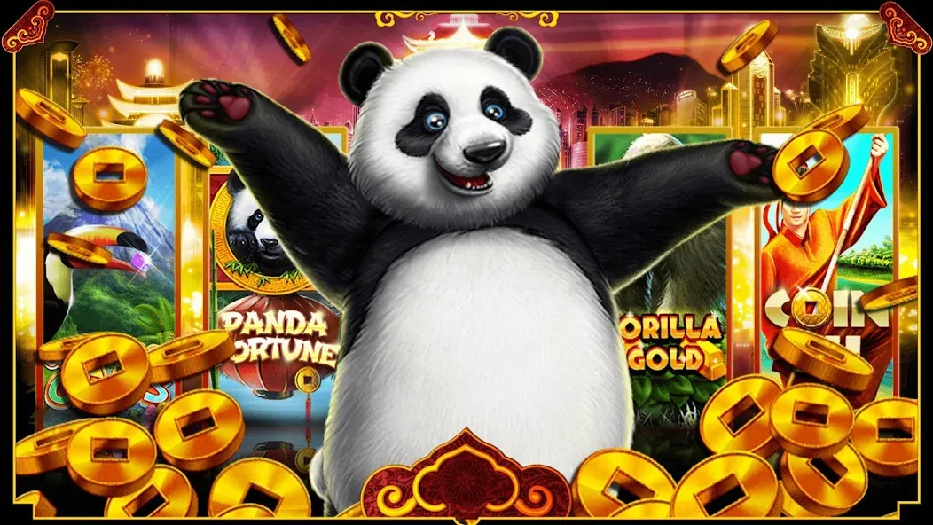 Взлом Panda Slots (Панда Слоты)  [МОД Unlocked] — полная версия apk на Андроид screen 5