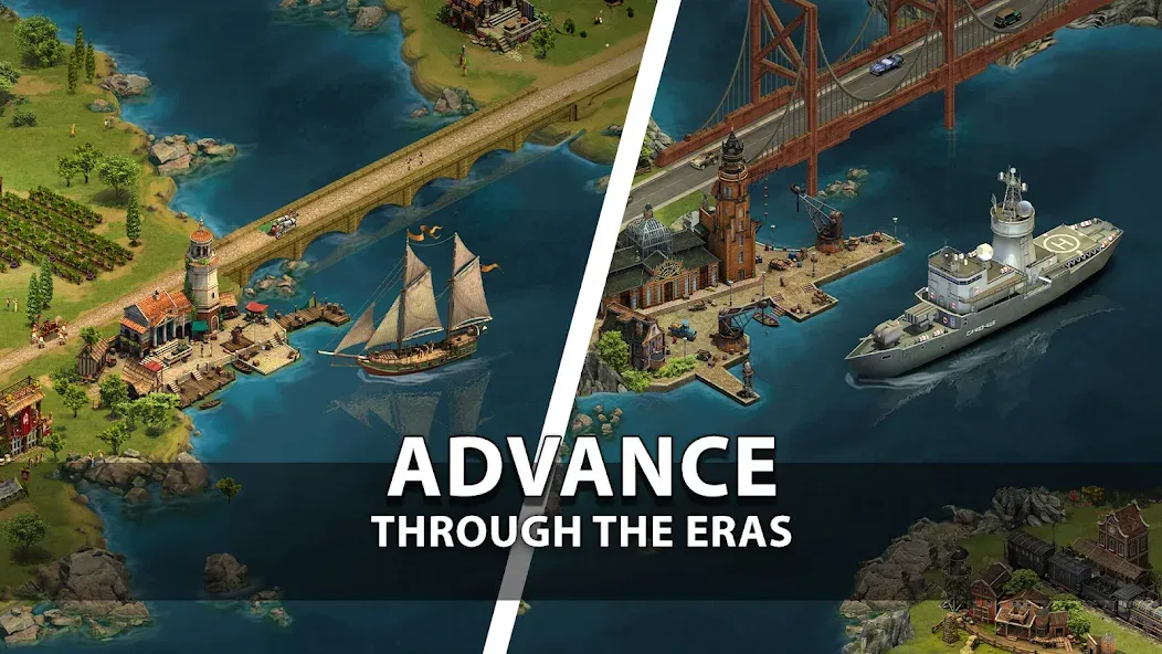 Скачать взломанную Forge of Empires: Build a City (Фордж оф Эмпайрс)  [МОД Меню] — полная версия apk на Андроид screen 2