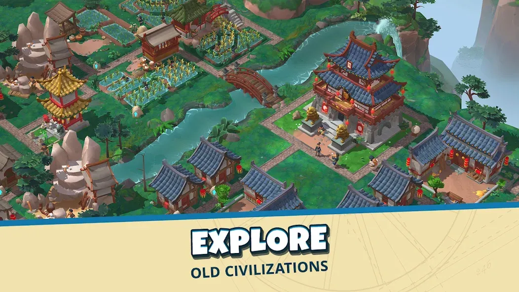 Скачать взломанную Rise of Cultures: Kingdom game (Райз оф Калчерс)  [МОД Mega Pack] — последняя версия apk на Андроид screen 1