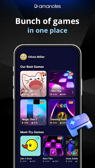 Скачать взлом Game of Song — All music games (Гейм оф Сонг)  [МОД Много монет] — полная версия apk на Андроид screen 1