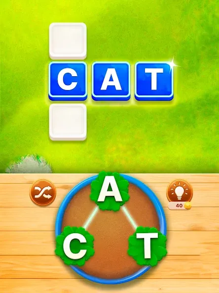Взломанная Word Garden : Crosswords (Уорд Гарден)  [МОД Много денег] — полная версия apk на Андроид screen 5