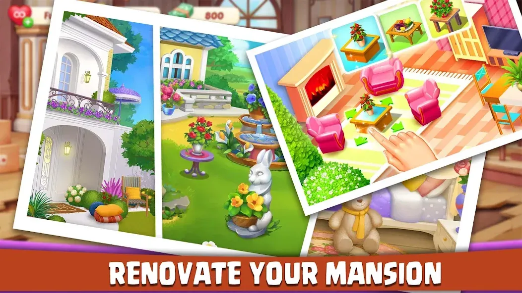 Скачать взломанную House Design: Redecor Makeover (Хаус Дизайн)  [МОД Меню] — стабильная версия apk на Андроид screen 1