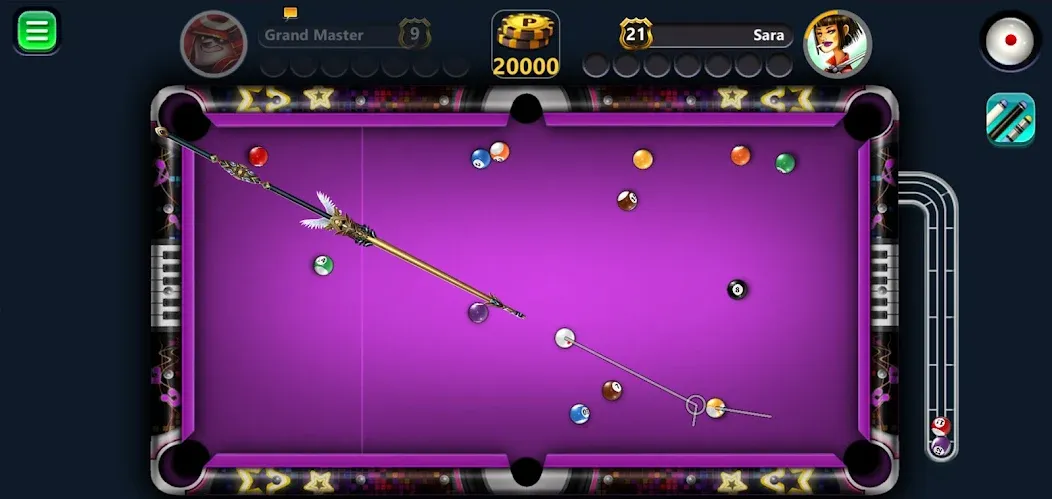 Скачать взломанную 8 Ball Magic (Болл Мэджик)  [МОД Mega Pack] — стабильная версия apk на Андроид screen 4