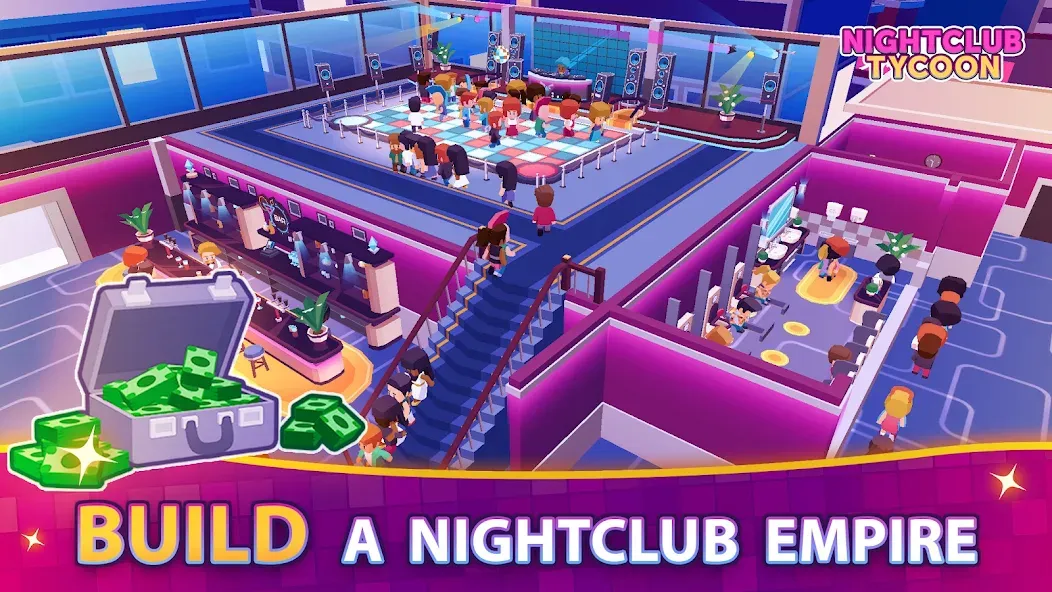 Взлом Nightclub Tycoon: Idle Empire  [МОД Меню] — полная версия apk на Андроид screen 1