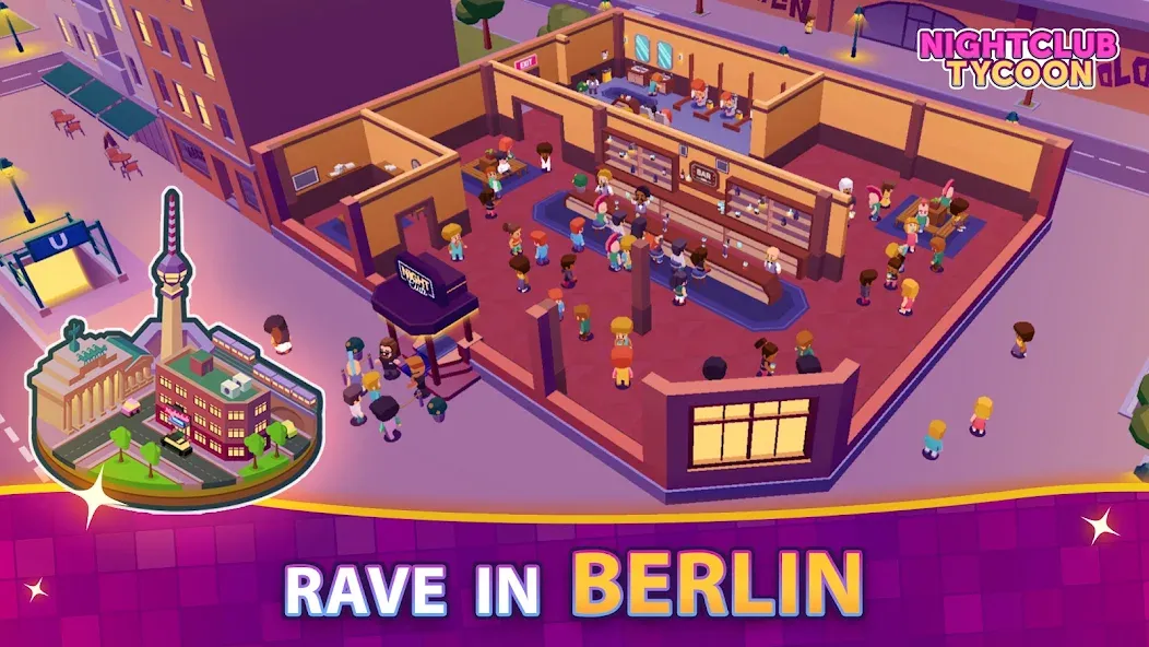 Взлом Nightclub Tycoon: Idle Empire  [МОД Меню] — полная версия apk на Андроид screen 2